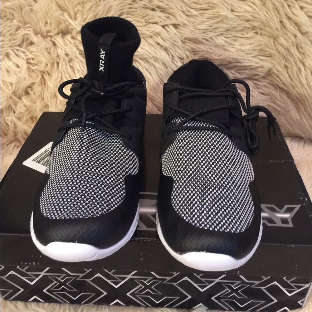 Black & white XRAY Zoom Men's Sneakers, size 8.5 - Picture 5 of 5